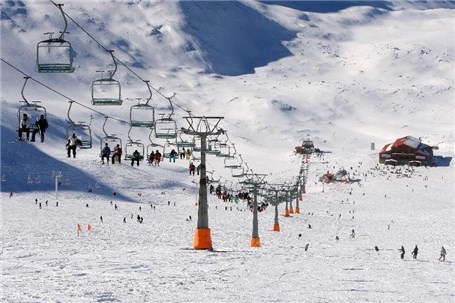 ۵ هزار گردشگر از پیست اسکی چلگرد دیدن کردند