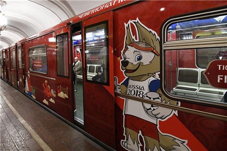 سامانه حمل ونقل مسکو در خدمت جام جهانی قرار گرفت