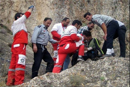 سقوط یک زوج کوهنورد دزفولی از ارتفاعات کینو در محدوده بازفت چهارمحال و بختیاری