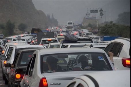 وضعیت ترافیک محور‌های مواصلاتی در ۱۵ اسفند