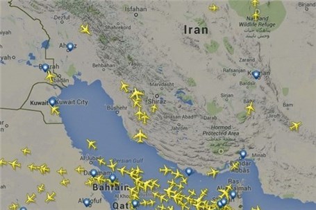 ایرلاین‌های خارجی آسمان ایران را دور می‌زنند