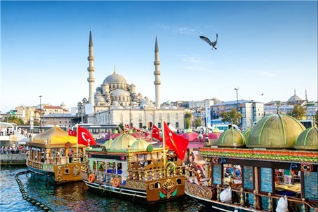 ۴۳ میلیون گردشگر خارجی، سهم ترکیه از سال ۲۰۱۹
