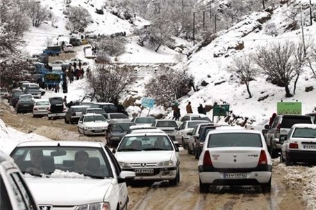 بازگشایی محور سمنان- فیروزکوه